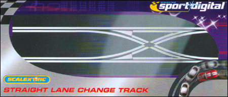 SCALEXTRIC Sport lane change straight